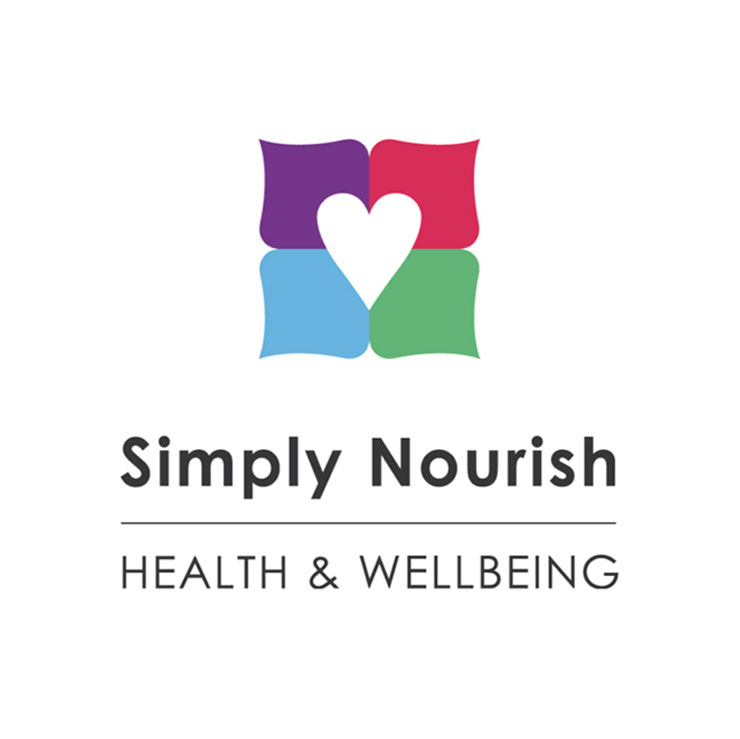 Simply Nourish logo by Louise Maggs Design